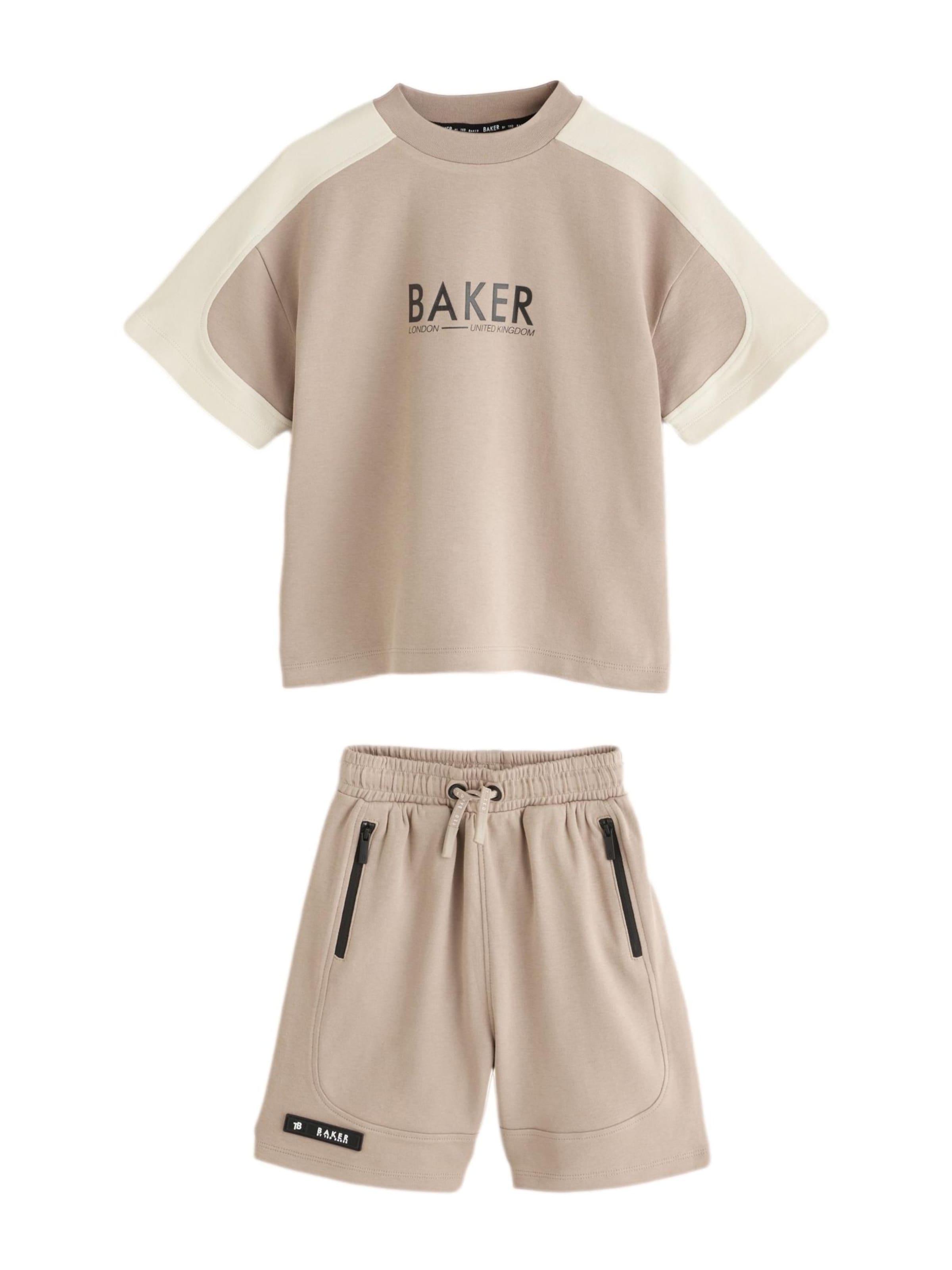 Baker by Ted Baker Set in Grey: front