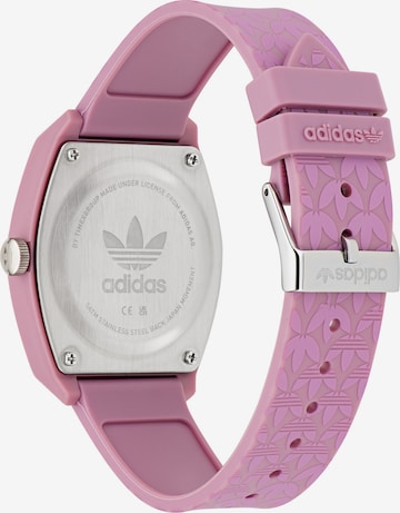 ADIDAS ORIGINALS Analog Watch 'PROJECT TWO' in Pink