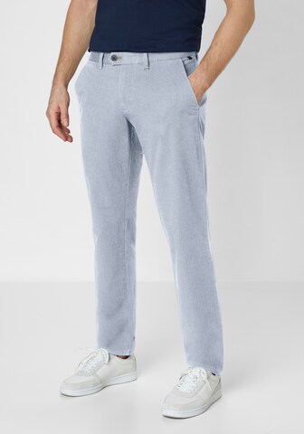 REDPOINT Slimfit Chinohose in Blau