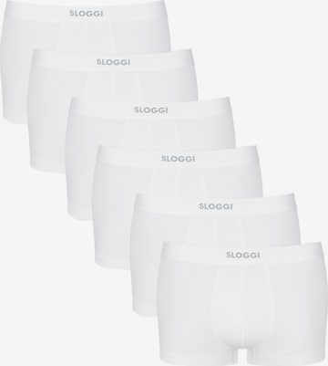 SLOGGI - Calzoncillo boxer en blanco: frente