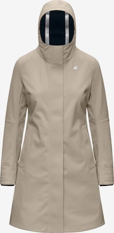 K-Way Winterjacke 'K-WAY STEPHY BONDED GIUBBINO' in Beige: Vorderseite