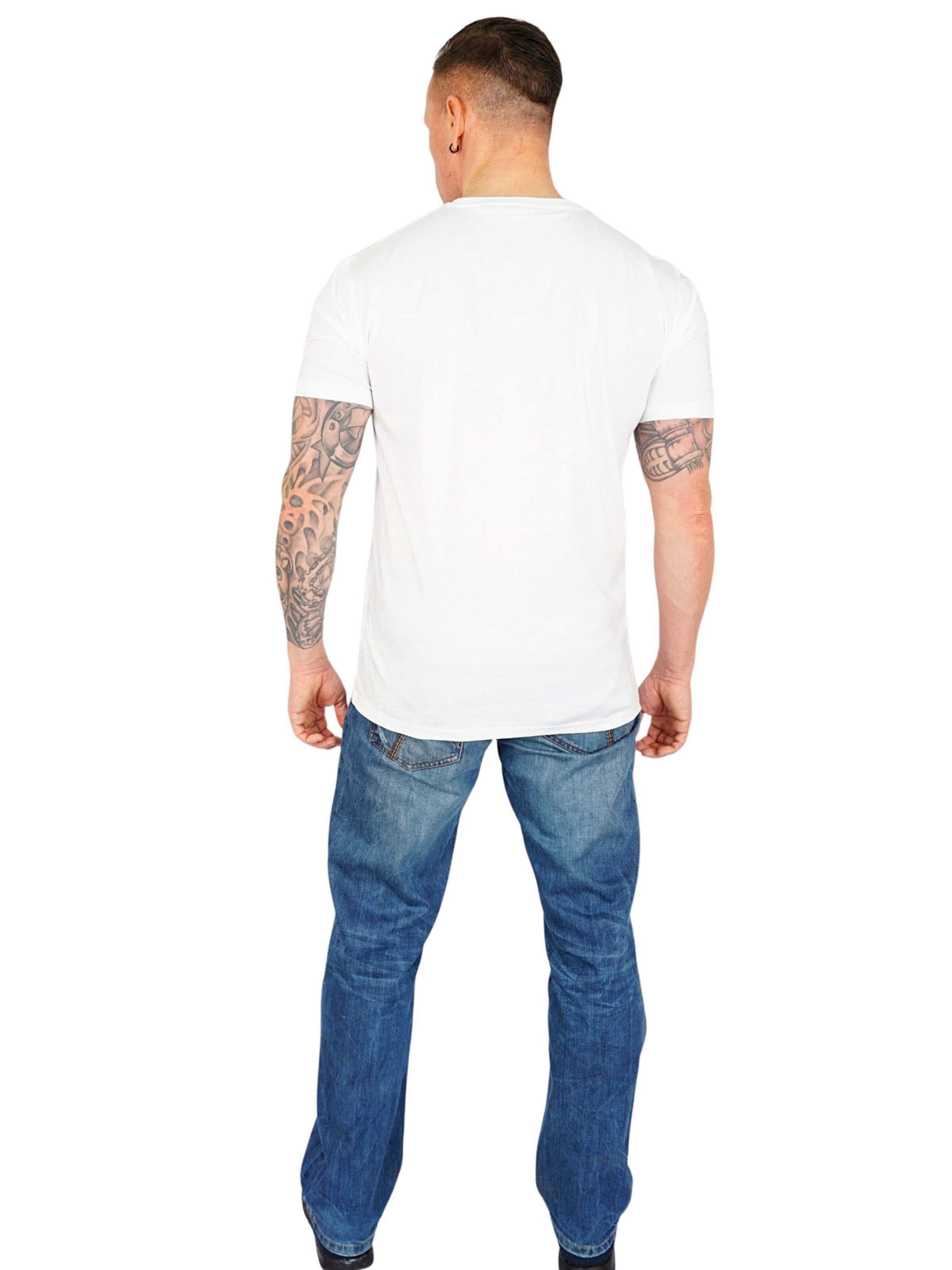 T-Shirt U.S. POLO ASSN. en bleu