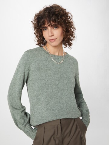ONLY Sweater 'LEVA' in Green: front