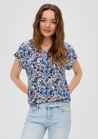 s.Oliver Bluse in Blau: Vorderseite