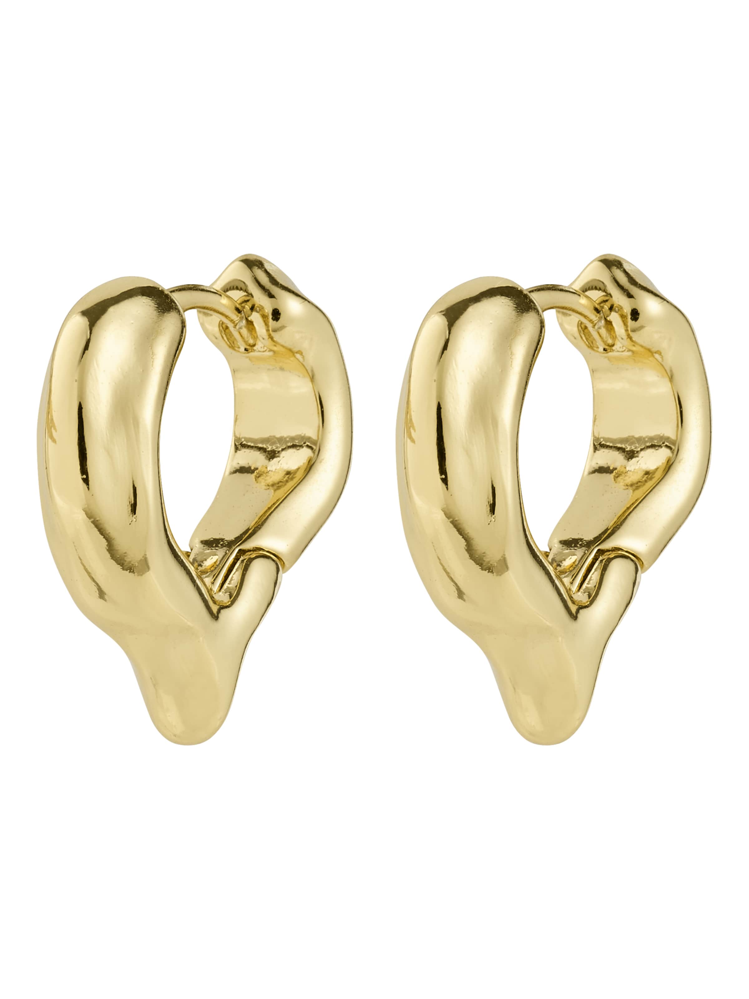 Pilgrim Ohrringe 'Iris' in Gold: Vorderseite