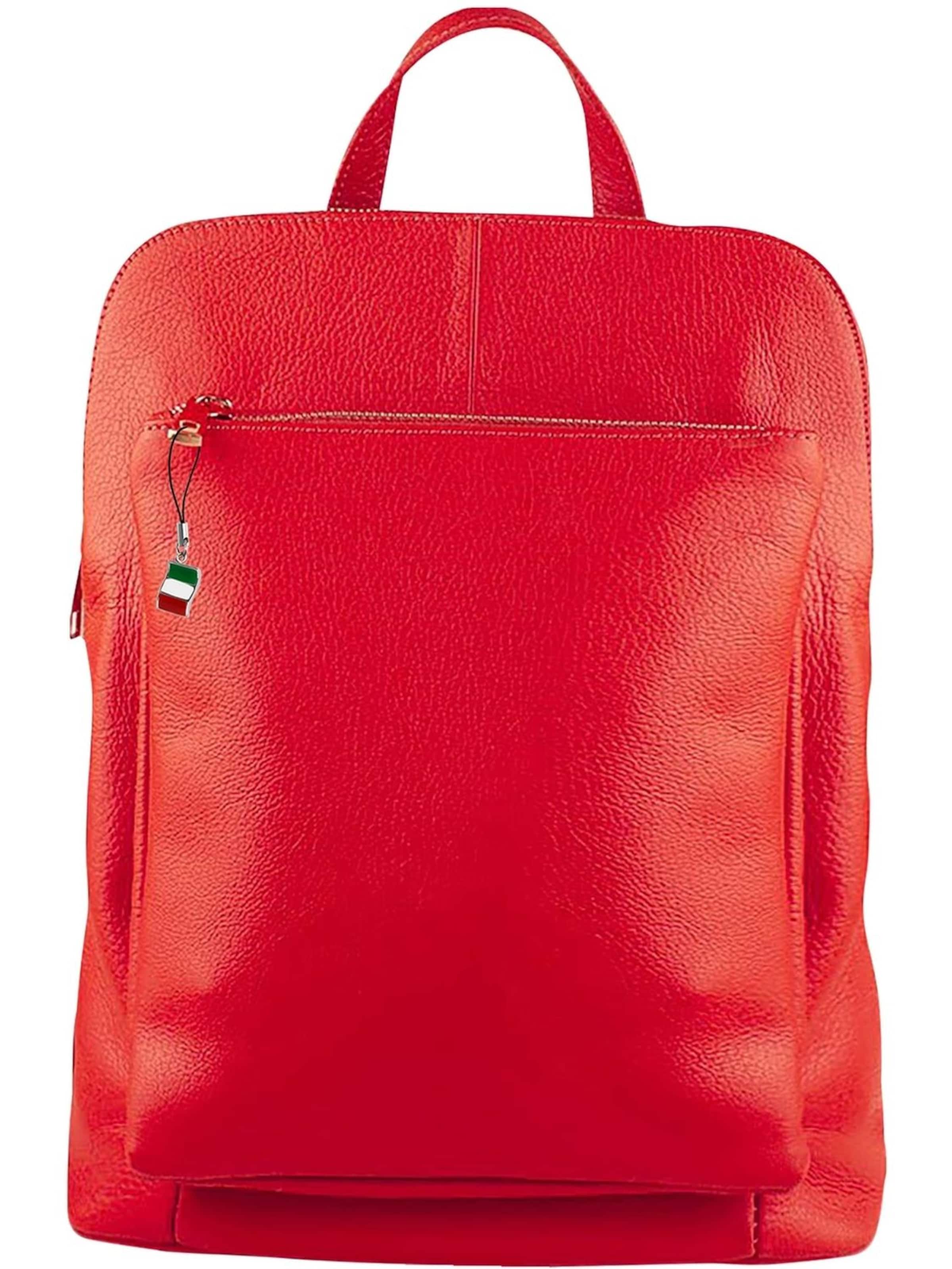 Sac à dos Florence en rouge : devant