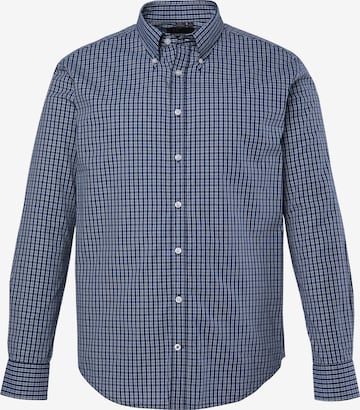 JP1880 Button Up Shirt in Blue: front
