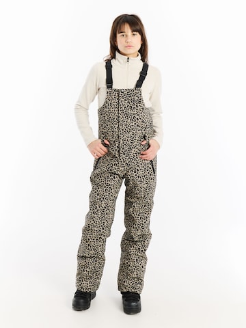 PROTEST Loosefit Sporthose 'PRTJulia JR' in Braun