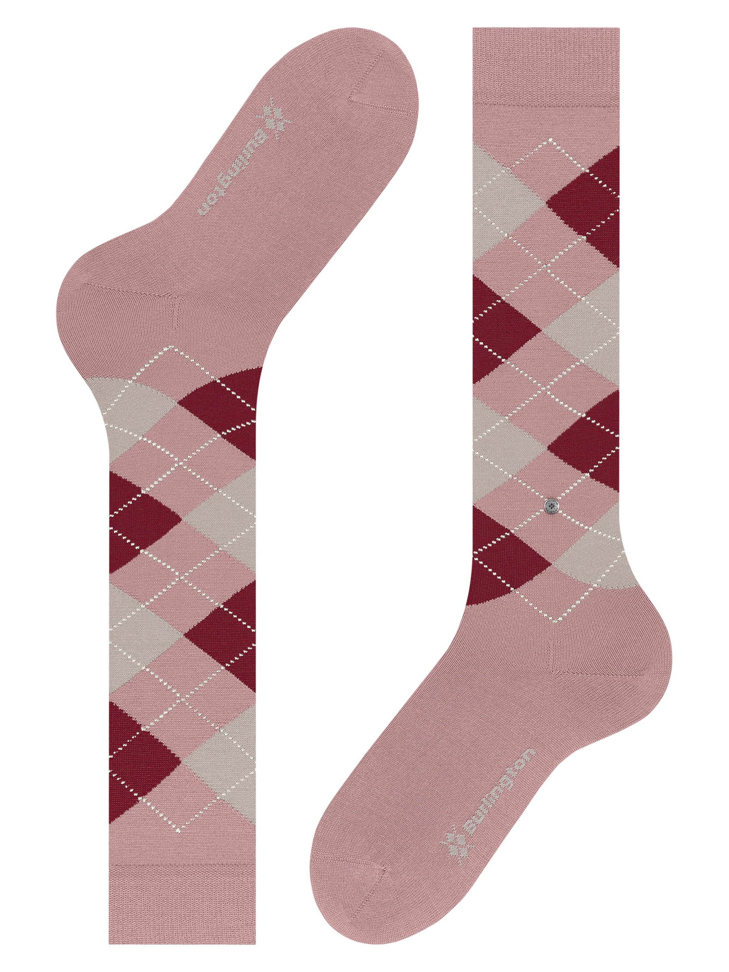 BURLINGTON Overknee Strümpfe 'Marylebone'‌‌‌‌ in Pink