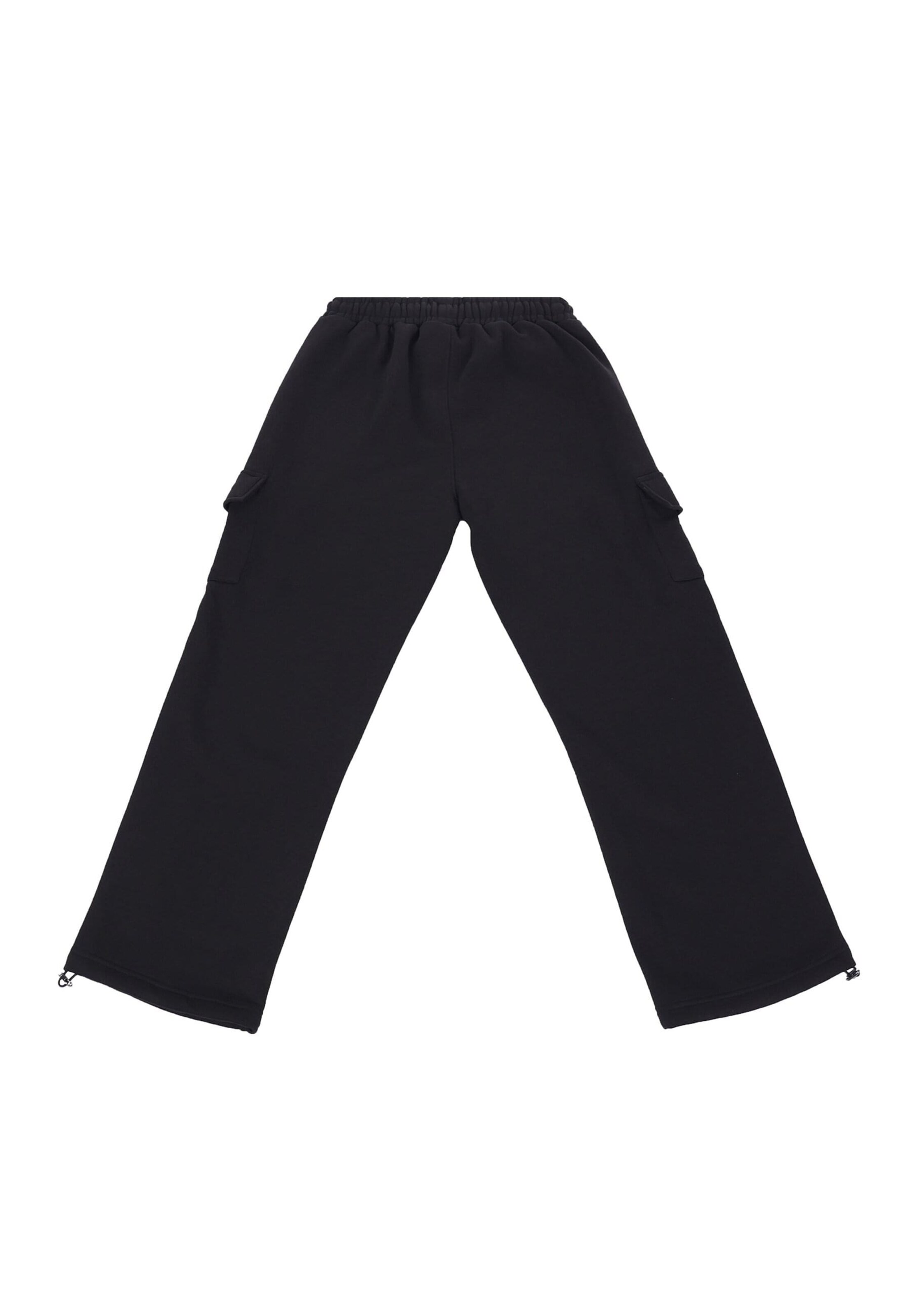 Loosefit Pantaloni cargo di Dropsize in nero