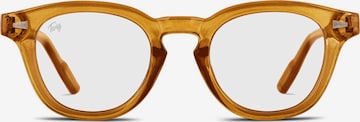 TWIG Concept Milano Glasses 'Bauman BlueLight' in Yellow: front