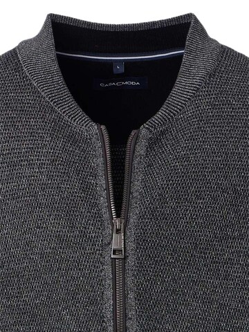 CASAMODA Strickjacke 'Basic'‌‌‌ in Grau