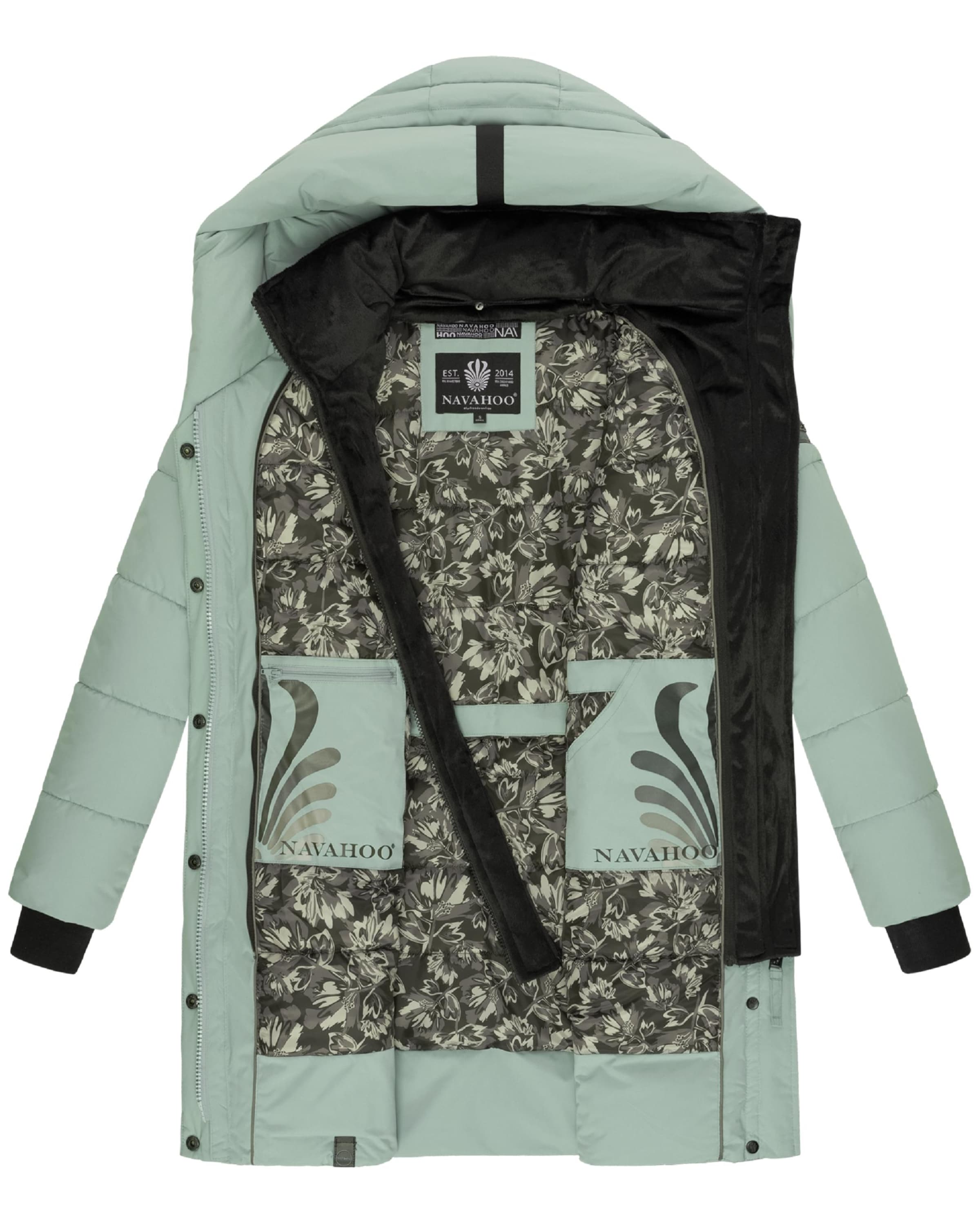 Manteau d’hiver 'Knutschilein' NAVAHOO en vert