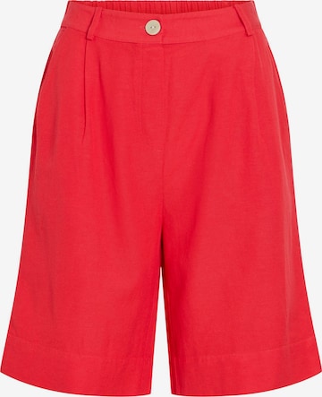 VILA Broek 'VIPrisilla' in Rood: voorkant