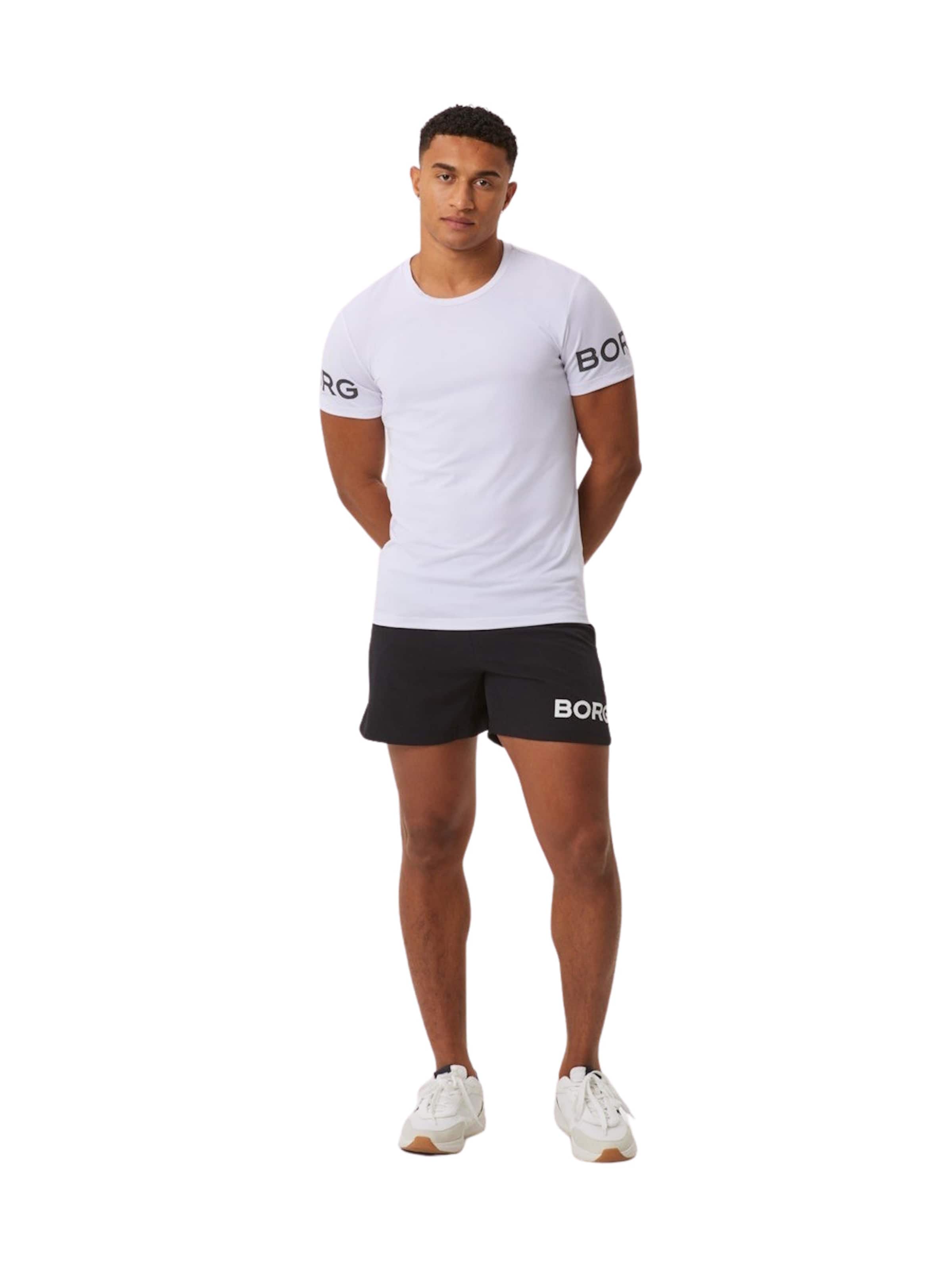 Tricou funcțional de la BJÖRN BORG pe alb