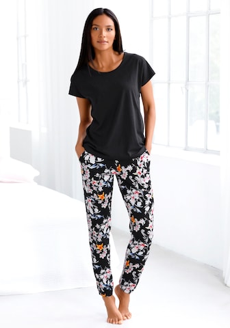 s.Oliver Pajama in Black: front