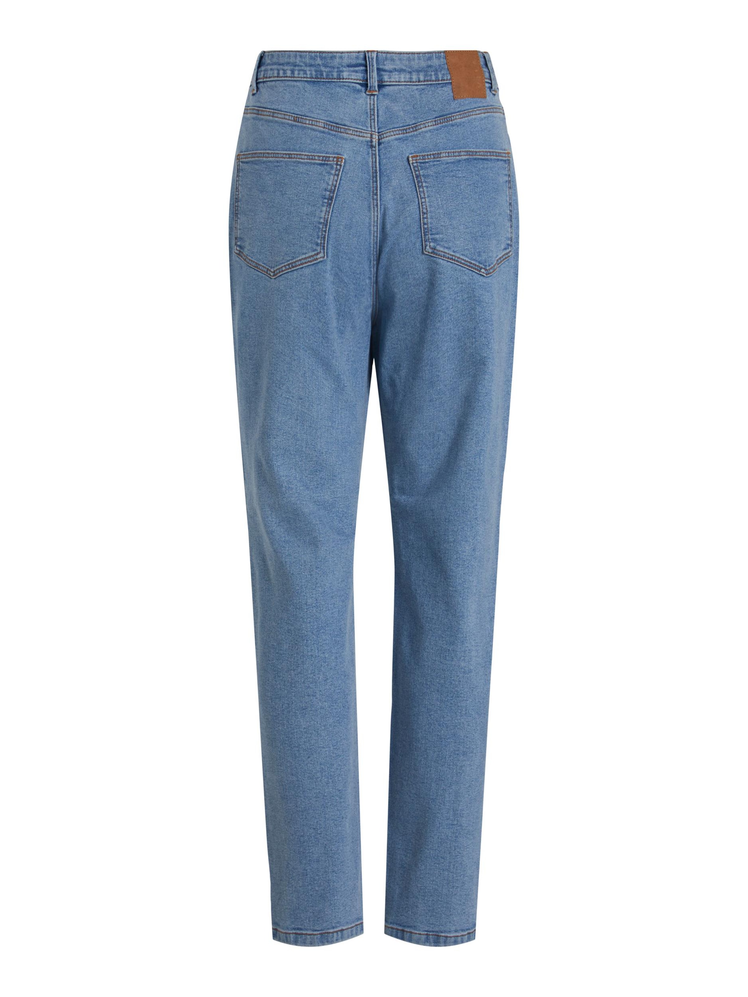 VILA - regular Vaquero 'Naomi' en azul