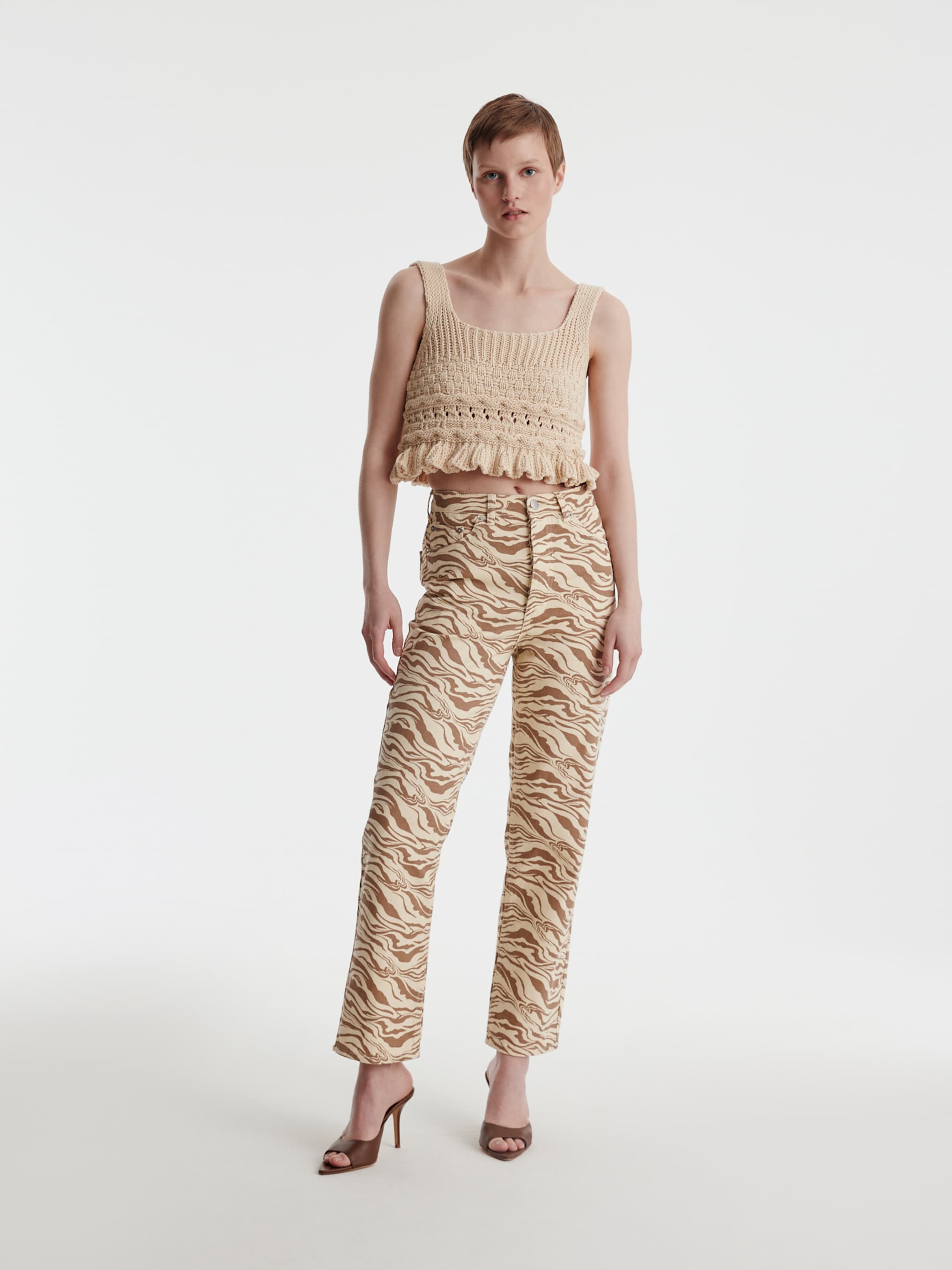 EDITED Producten Top 'Jardis' Beige