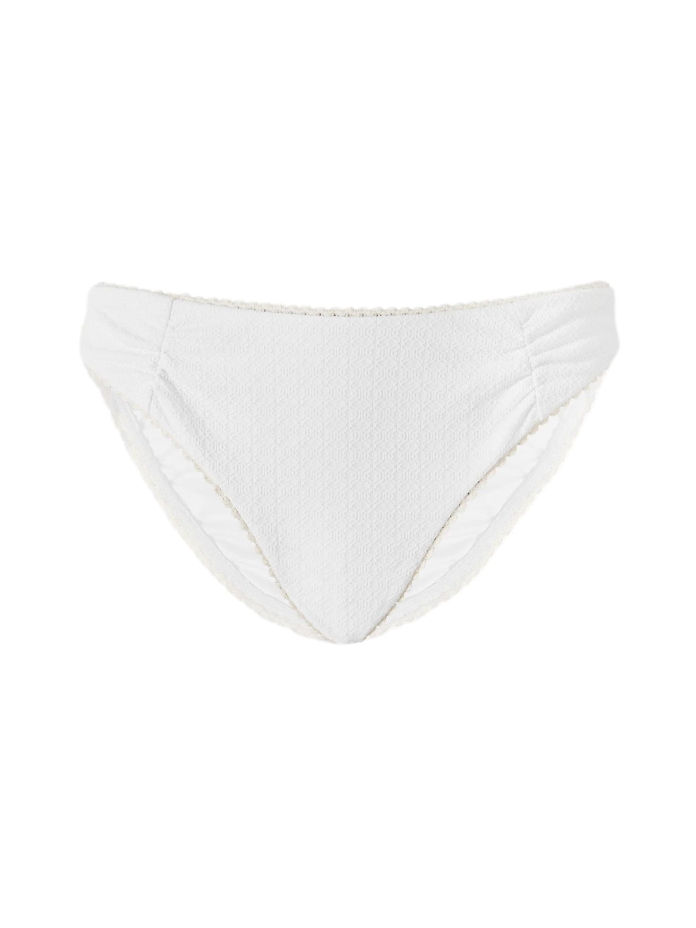 Mint Velvet Bikinihose in Weiß: Vorderseite