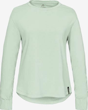 T-shirt fonctionnel Schöffel en vert : devant