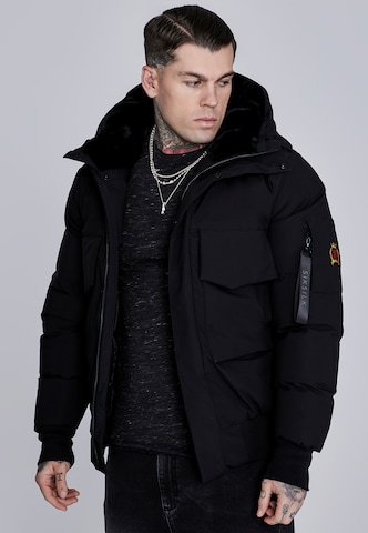 Veste d’hiver SikSilk en noir : devant