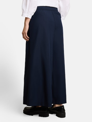 TOM TAILOR Wide leg Broek in Blauw
