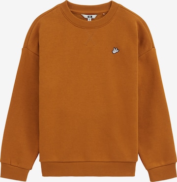 WE Fashion Sweatshirt in Gelb: Vorderseite