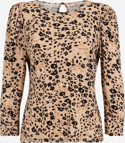 Dorothy Perkins Petite Shirt in de kleur Donkerbeige / Lichtbruin / Zwart / Wit, Productweergave