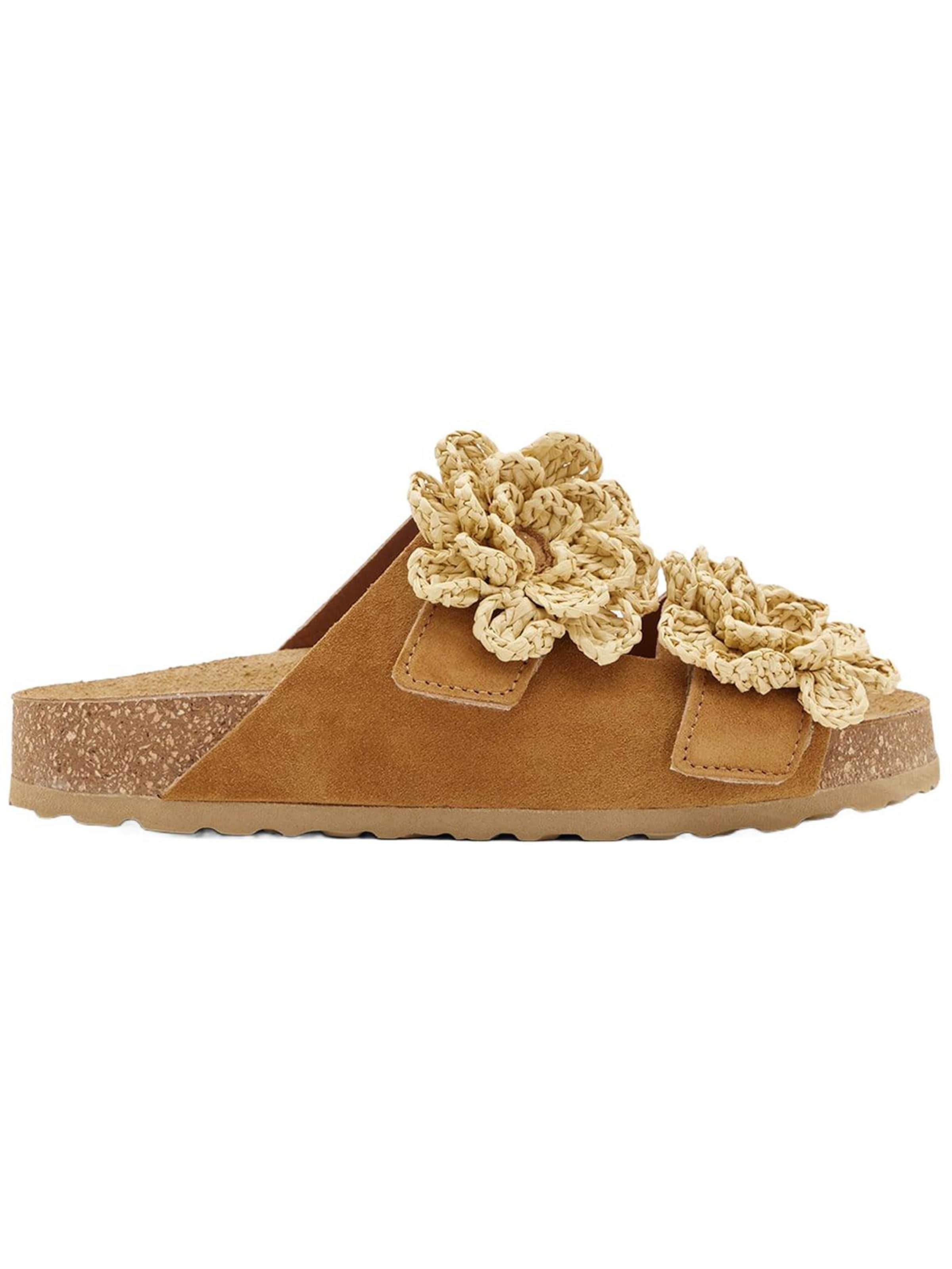 Desa - Zapatos abiertos en marrón