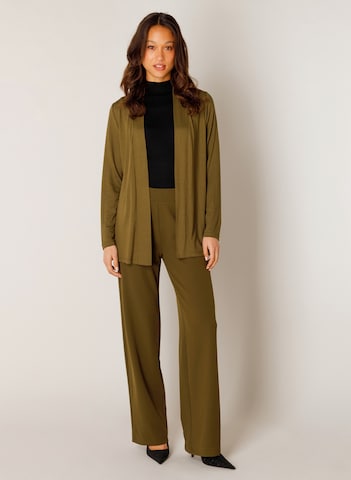 BASE LEVEL Knit Cardigan in Green