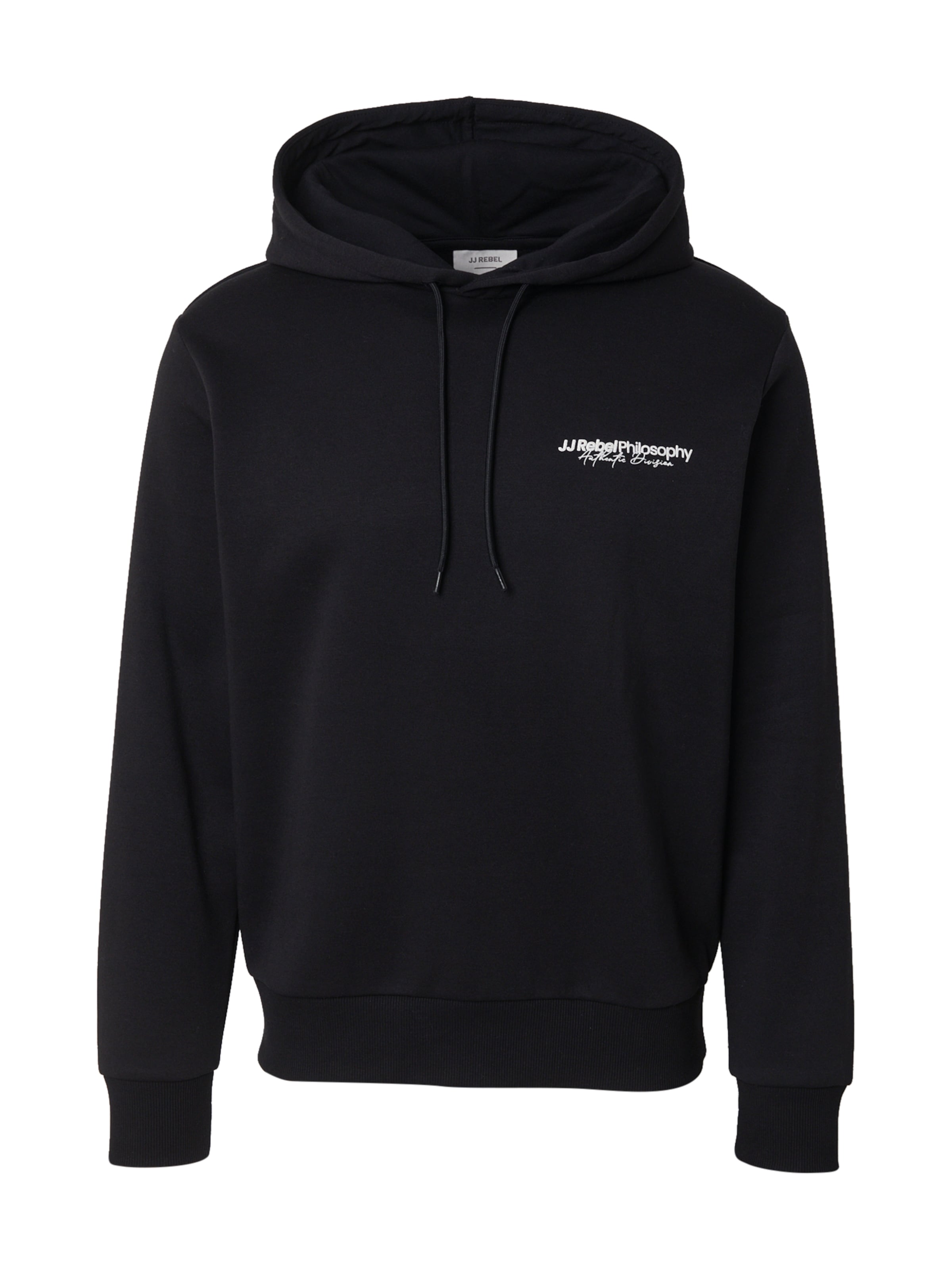 JJ Rebel Mikina 'JREBZACK' – černá: přední strana