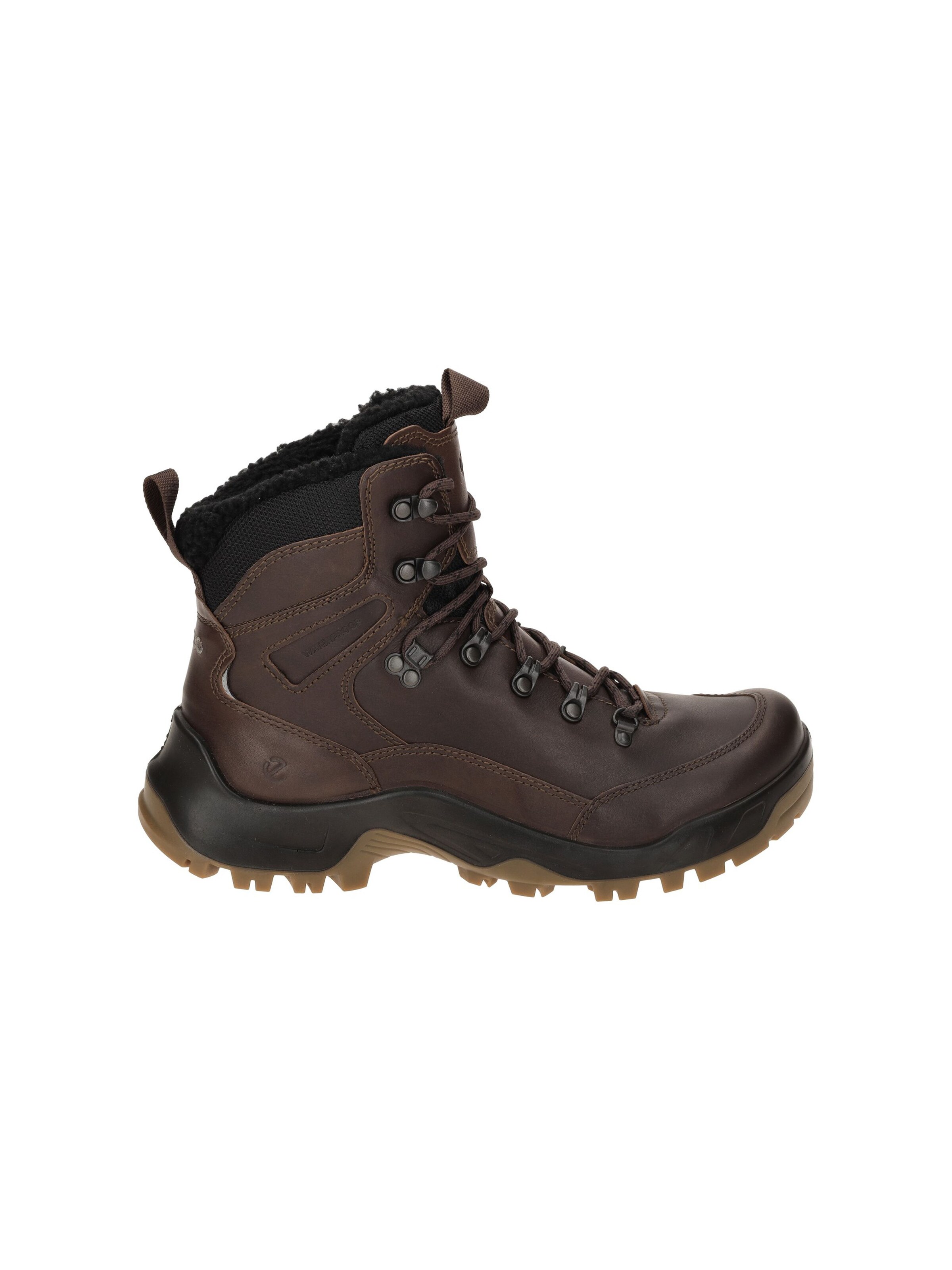 ECCO Lace-Up Boots in Brown