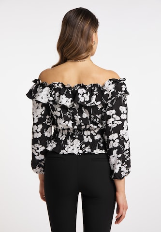 faina Bluse in Schwarz