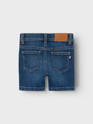 NAME IT Slimfit Shorts 'SILAS' in Blau