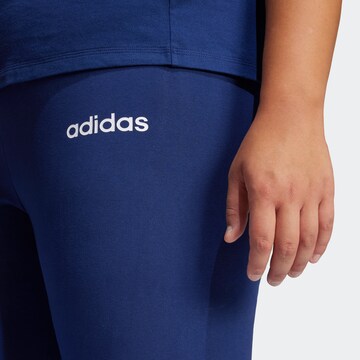 ADIDAS SPORTSWEAR Skinny Sporthose in Blau