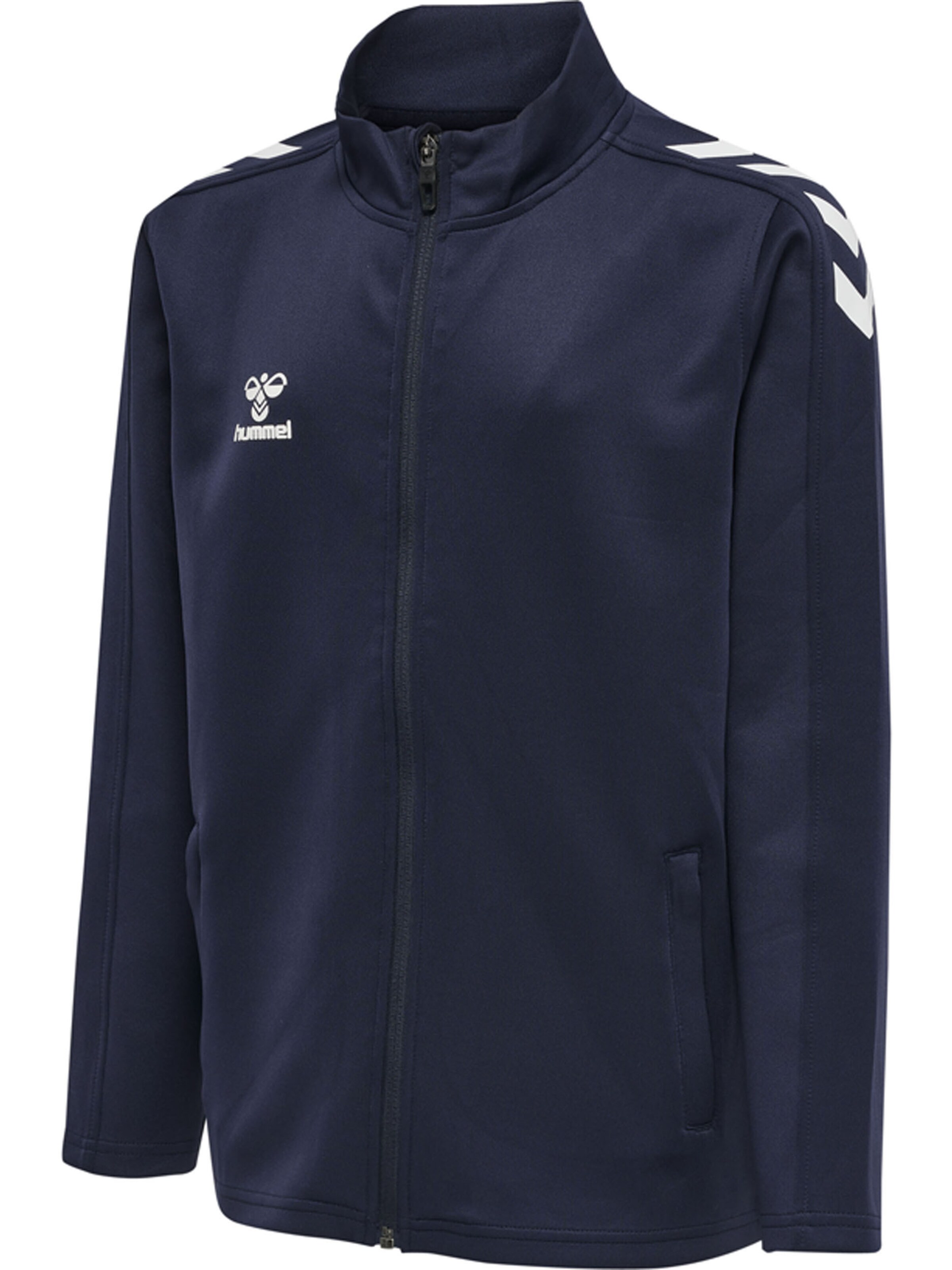 Hummel Sports sweat jacket in Blue