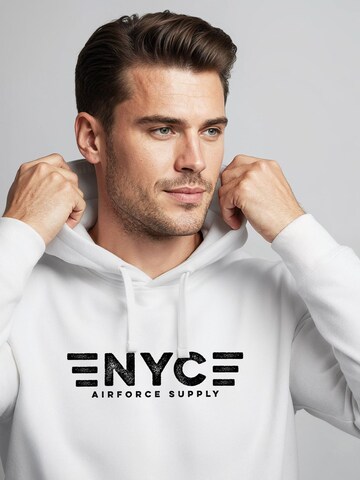 Neverless Sweatshirt 'New York Air' in White