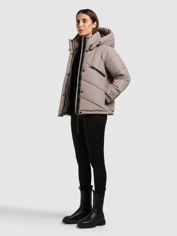khujo Winterjacke 'Evande' in Grau