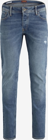 Jeans 'Glenn' de la JACK & JONES pe albastru: față