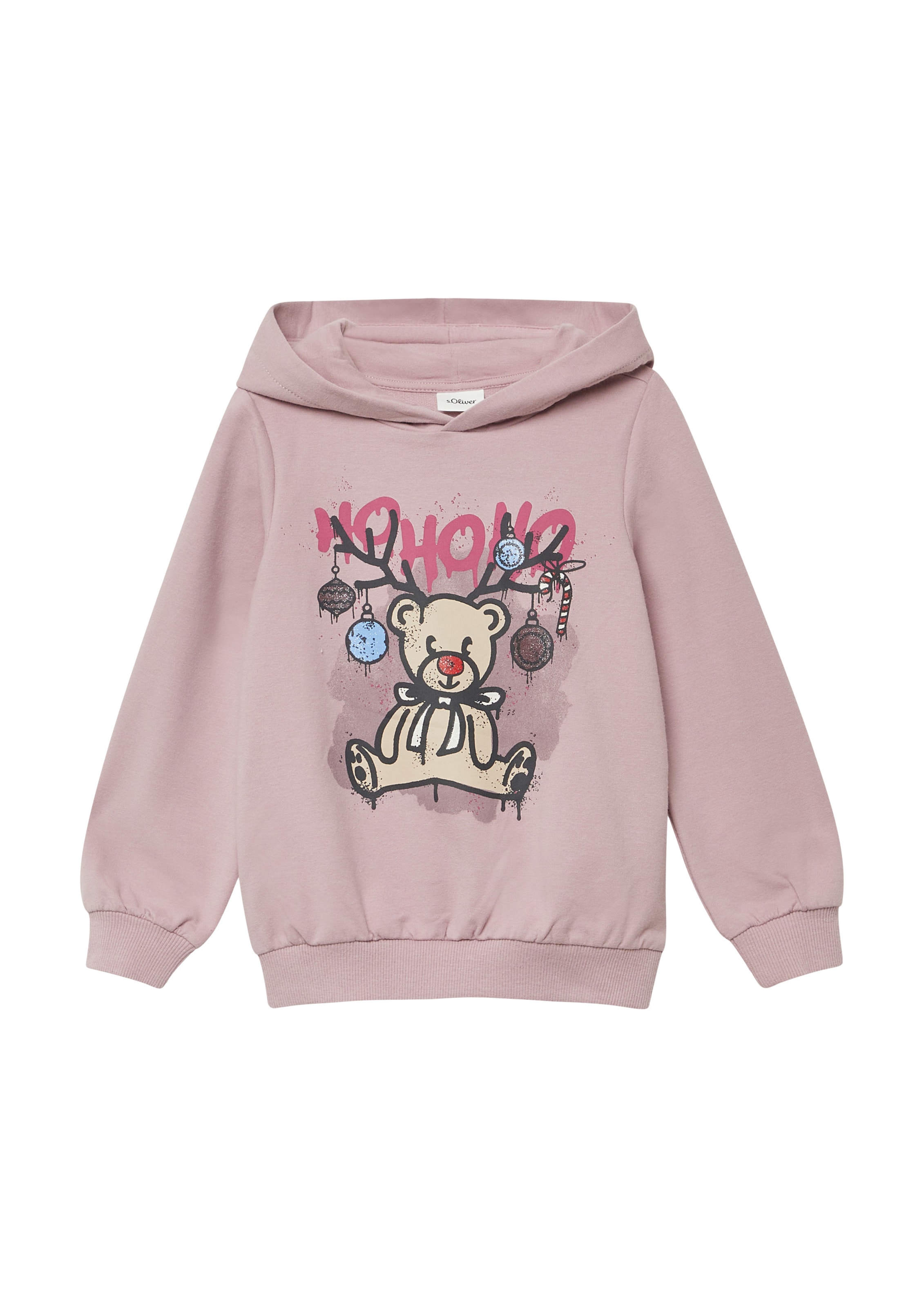 s.Oliver Sweatshirt in Pink: Vorderseite