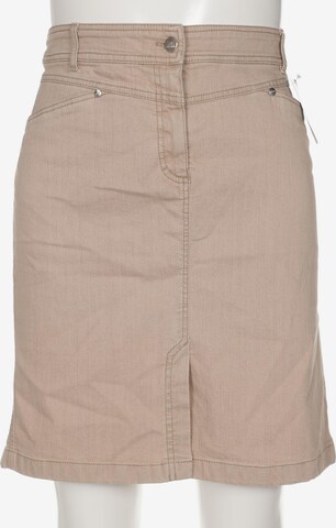 Zaffiri Skirt in XXL in Beige: front