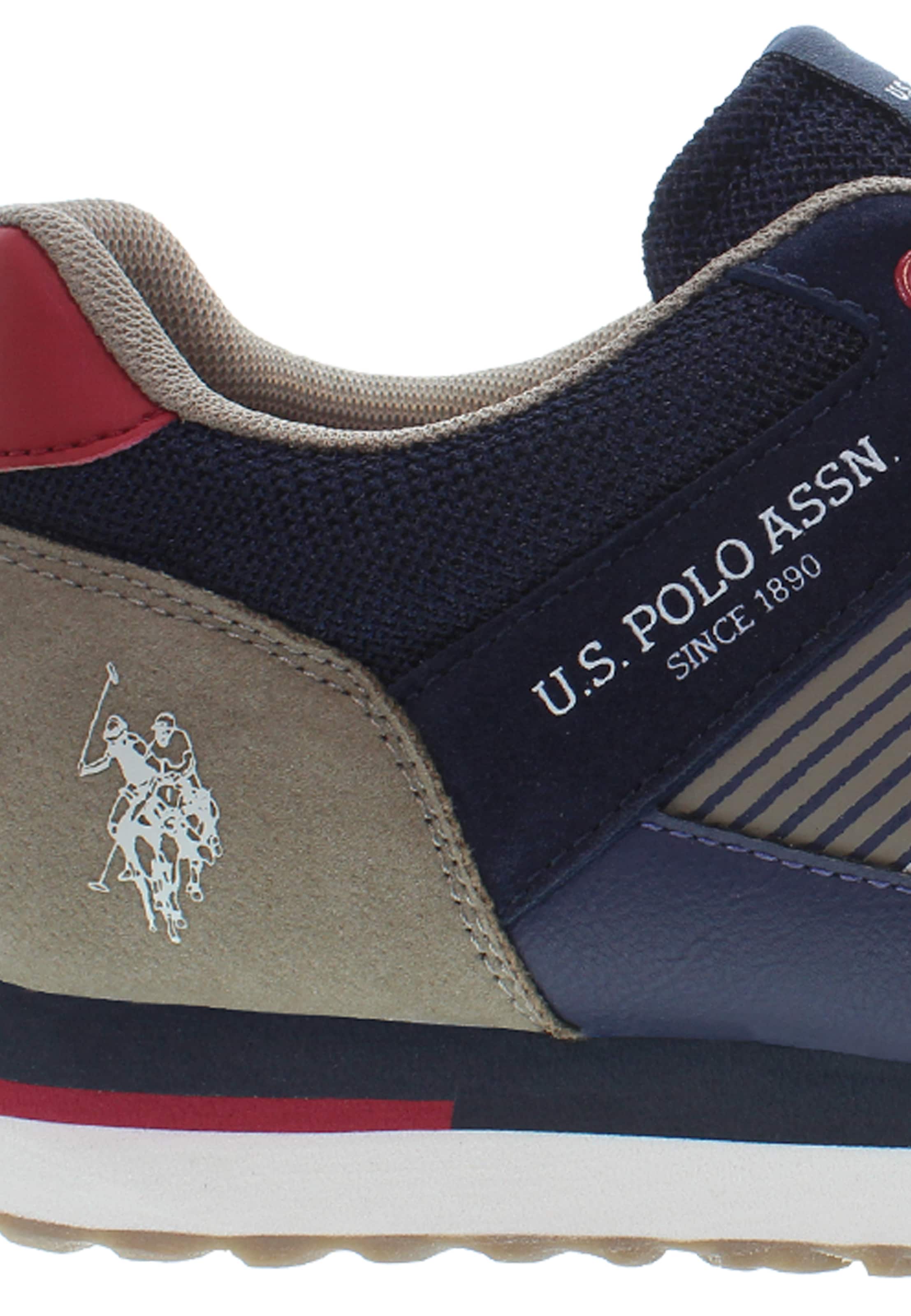 U.S. POLO ASSN. Sneakers laag in Blauw