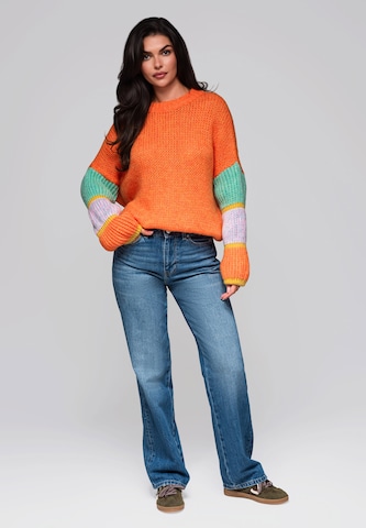 Ombre Sweater in Orange