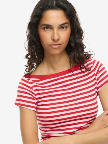 T-shirt Noisy may en rouge