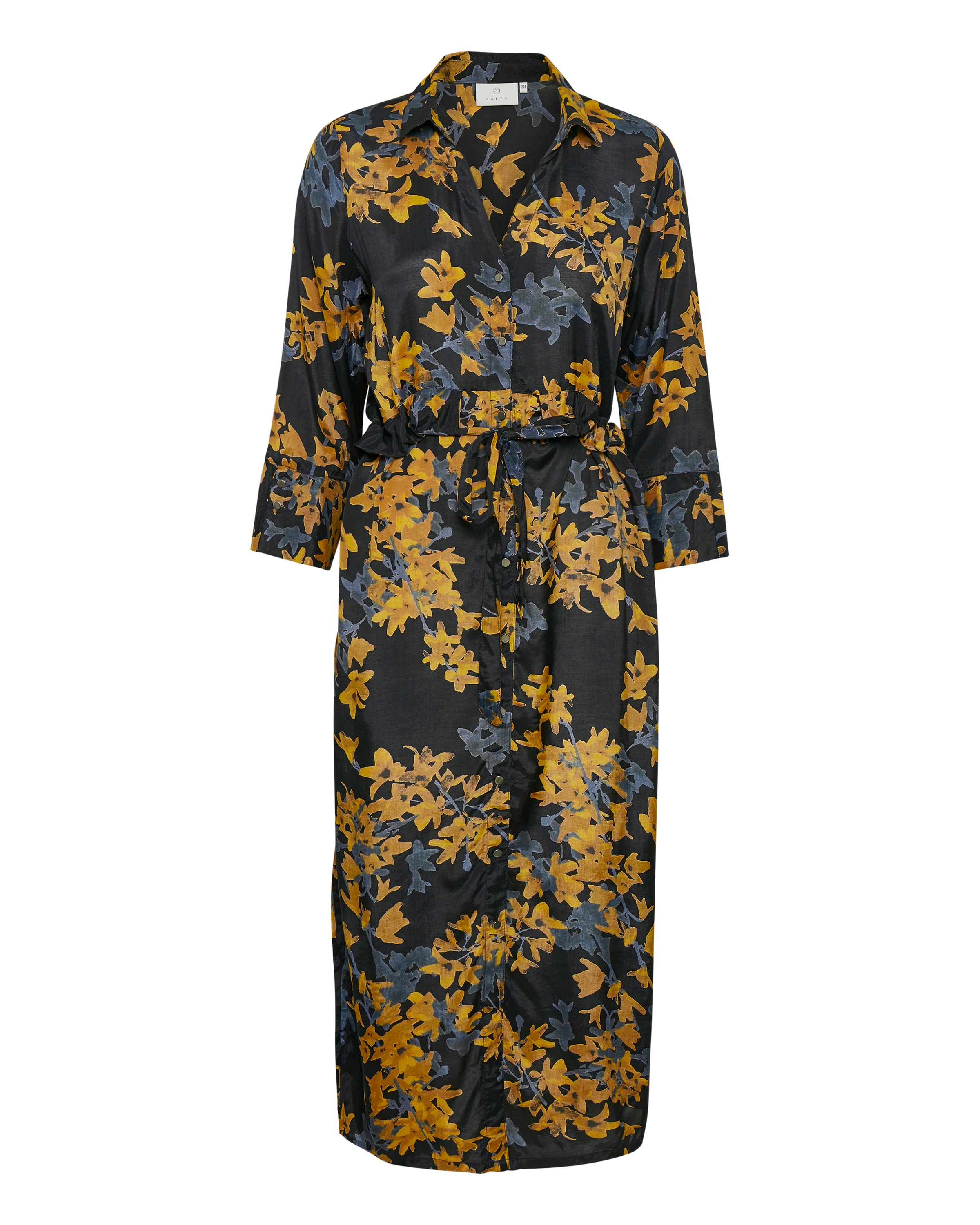 Kaffe Blusekjole 'Milana' i sort: forside