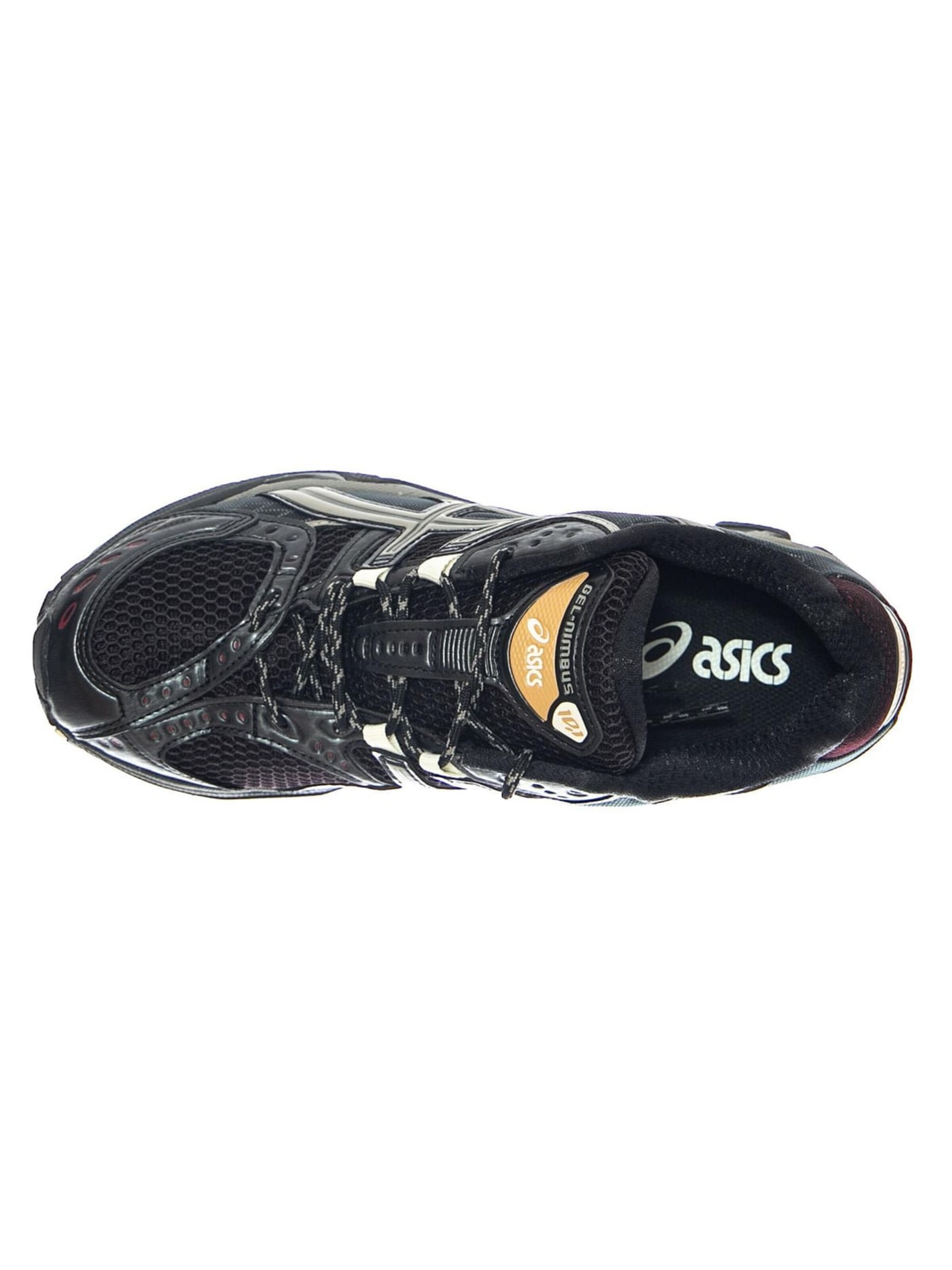 Chaussure de sport à lacets 'GEL-Nimbus 10.1' ASICS en noir