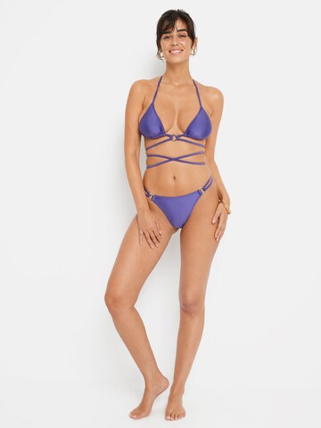LSCN by LASCANA Triangle Bikini top 'Baila' in Blue