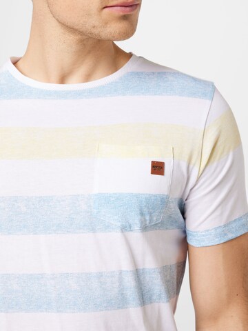 T-Shirt 'Hernandez' INDICODE JEANS en blanc