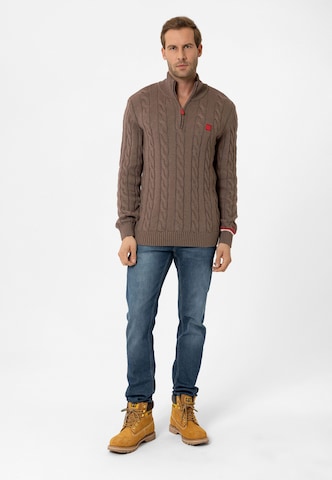 Moxx Paris Sweater in Brown