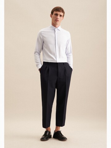 SEIDENSTICKER Slim fit Business shirt in Blue